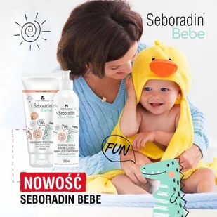Seboradin Seboradin Bebe odżywczy krem do ciała 200ml - Balsamy i oliwki dla dzieci - miniaturka - grafika 3