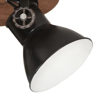 VidaXL Industrialna lampa sufitowa, 25 W, czarna, 42x27 cm, E27 320515 VidaXL - Lampy sufitowe - miniaturka - grafika 5