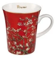 Kubki - Goebel Kubek Drzewo migdałowe czerwone Vincent van Gogh 67-013-34-1 - miniaturka - grafika 1