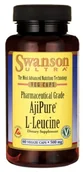 Witaminy i minerały dla sportowców - Swanson AjiPure L-Leucyna 500mg - (60 kap) - miniaturka - grafika 1