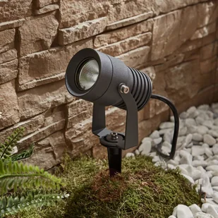 Lampenwelt com Reflektor zewnętrzny LED Jon z ruchomą głowicą - Lampy ogrodowe - miniaturka - grafika 2