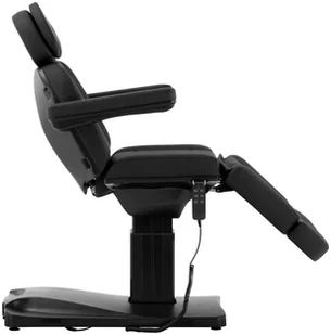 Physa Fotel kosmetyczny ROVIGO BLACK czarny - Fotele kosmetyczne - miniaturka - grafika 5