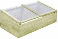 Szklarnie ogrodowe - Szklarnia, impregnowane drewno sosnowe FSC, 100x50x35cm - miniaturka - grafika 1