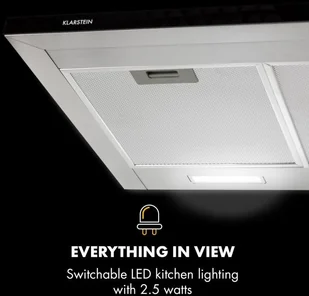 Klarstein Galina 90 Inox (TK15-Galina-90) - Okapy kuchenne - miniaturka - grafika 6