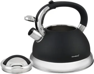 Klausberg Czajnik KB 7285 stalowy indukcyjny z gwizdkiem 2.8 litra czarny KB 7285 - Czajniki na gaz Klausberg Czajnik KB 7285 stalowy indukcyjny z gwizdkiem 2.8 litra czarny KB 7285 - Czajniki na gaz - miniaturka - grafika 1