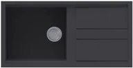 Zlewy i komory gospodarcze - Elleci Zlew Elleci BEST 480 Kuro KERATEK LKB48086 - miniaturka - grafika 1
