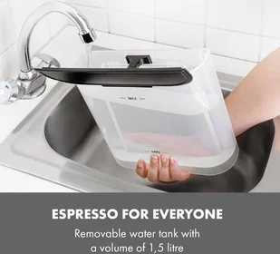 Ekspres do kawy Klarstein Arabica TK8-ArabicaespressoR - Ekspresy do kawy - miniaturka - grafika 4