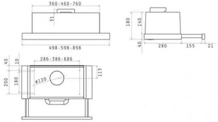 Elica ELITE14 LUX WH/A/60 - Okapy kuchenne - miniaturka - grafika 4