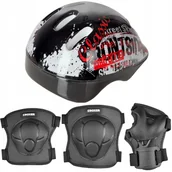 Ochraniacze - Zestaw Croxer ochraniacze Gauss S + Kask Street S - miniaturka - grafika 1