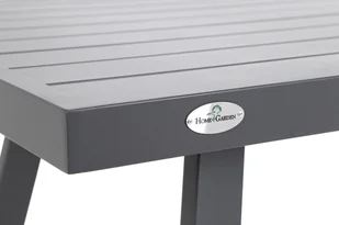 HOME &amp; GARDEN Narożne meble ogrodowe aluminiowe Miami Grey / Taupe 489512 - Meble ogrodowe - miniaturka - grafika 5