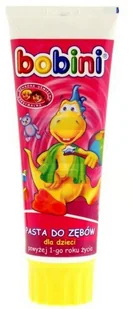 Global COSMED S.A RADOM BOBINI Pasta do zębów dla dzieci powyżej 1 roku życia 75 ml 7027759 - Pasty do zębów - miniaturka - grafika 5