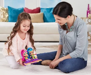 Fisher-Price Shimmer & Shine Magiczny dywan FNN02 - Figurki dla dzieci - miniaturka - grafika 12