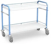 Meble i wyposażenie gabinetów medycznych - Ztm Tech-med STKO-04 ST stolik-wózek zabiegowy STKO-04 ST - miniaturka - grafika 1