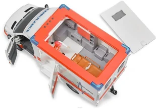 Bruder 02536 Karetka Ambulans z figurką ratownika 02536 - Samochody i pojazdy dla dzieci - miniaturka - grafika 3