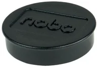 Magnesy - Nobo Magnesy do tablic 38 mm (2,5 kg), czarne (10szt.) 1915312 - miniaturka - grafika 1