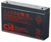 Baterie do zasilaczy awaryjnych UPS - CSB Akumulator AGM HRL 634 W F2 (6V 9Ah) - miniaturka - grafika 1