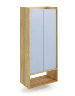 Halmar Mobius regał 2D 78x41x179 cm) szary meble modułowe 5979 - Meble modułowe i akcesoria - miniaturka - grafika 2