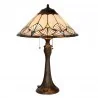 Lampy pozostałe - Clayre & Eef Lampa Tiffany Stołowa C 5LL-5394 - miniaturka - grafika 1