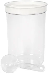 Curver Pojemnik na artykuły sypkie 1 5 l kremowy - Pojemniki kuchenne - miniaturka - grafika 3