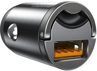 Baseus Tiny Star mini inteligentna ładowarka samochodowa USB 30W Quick Charge 3.0 szary (VCHX-A0G) - Ładowarki samochodowe - miniaturka - grafika 28