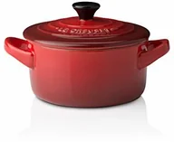Shakery barmańskie - LE CREUSET Le Creuset Mini-Cocotte/ pieczeń, okrągły, 200 ml, 10 x 5 cm, kamionka, czerwień wiśniowa - miniaturka - grafika 1
