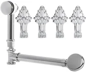 Nogi i stelaże do wanien - KERRA Nogi i odpływ do wanny ANTICA KERRA - miniaturka - grafika 1