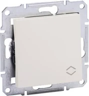 Wyłączniki światła i elektryczne - Schneider Asfora łącznik schodowy podtynkowy bez ramki kremowy EPH0401423 - miniaturka - grafika 1