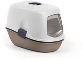 Kuwety dla kotów - Zolux Toaleta FURBA z sitkiem 39x59x43 cm kol. jasnobrązowy (590016TAU) - miniaturka - grafika 1