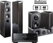 Kino domowe - Yamaha RX-V4A + Nota 550 X + Nota 740 X + Nota 240 X Czarny - miniaturka - grafika 1