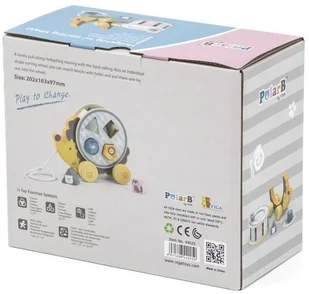 Viga 44025 PolarB Jeż Jerzy 2w1 sorter do ciagnięcia - Pchacze - miniaturka - grafika 9