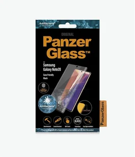 PanzerGlass Curved Super+ Samsung Note 20 N980 Case Friendly Finger Print AntiBacterial czarny/black - Szkła hartowane na telefon - miniaturka - grafika 6