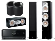 Kino domowe - Yamaha RX-V4A + NS-555 / NS-C444 / WX-021 Czarny - miniaturka - grafika 1