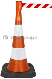 Tensator Nakładka TOPPER z rozwijaną taśmą ostrzegawczą - Pachołki i taśmy ostrzegawcze - miniaturka - grafika 2