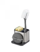 Miseczki i talerzyki dla dzieci - Joseph Joseph Organizer do zlewu JOSEPH JOSEPH Surface, srebrny, 10,2x12x12,8 cm - miniaturka - grafika 1