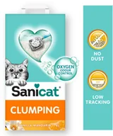 Żwirek dla kotów - Sanicat Sanicat Żwirek bentonitowy Clumping Vanilla&Mandarin dla kota op 8l - miniaturka - grafika 1