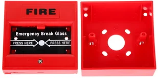 Hikvision PRZYCISK SYGNALIZACJI POŻARU DS-K7PEB DS-K7PEB - Akcesoria do monitoringu - miniaturka - grafika 4