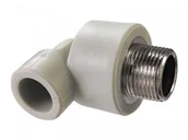 Łączniki, trójniki, kształtki - KAN Kolano GZ 20x1/2" therm PP 04104520 4104520 - miniaturka - grafika 1