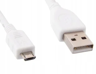 Gembird KABEL MIKRO USB 2.0 1M BIAŁY CCP-MUSB2-AMBM-W-1M - Kable USB - miniaturka - grafika 2
