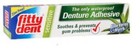 Higiena protez i aparatów ortodontycznych - Fitty Dent Klej do mocowania protez zębowych Fittydent Sensitive 40g z żelem z aloesu oraz mirrą 3145 - miniaturka - grafika 1