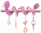 Maskotki i pluszaki - Deglingos Les Déglingos LES Spirala Aktywności Baby Strusie Pomelo | Zabawka dla dzieci | Ultra miękka tkanina | Pluszowy | Zabawny | Zabawki dla dzieci | Chłopiec i Dziewczyna | Nadaje się od urodzenia | 15 cm - miniaturka - grafika 1