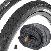 Opony rowerowe - Kenda OPONA ROWEROWA 26X1,95 K-935 KHAN + DĘTKA AV - miniaturka - grafika 1