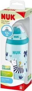 NUK 255575 Kubek FLEXI CUP ze słomką 300ml 12+ KAMELEON ][ MA_783488 - Kubki dla dzieci - miniaturka - grafika 2