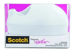 Scotch 3M Dyspenser do taśm Magic (C36-W-EU) projektu Karim Rashid, biały, taśma GRATIS 3M-HK100009446 - Taśmy klejące - miniaturka - grafika 2