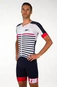 Bielizna sportowa męska - ZEROD Strój triathlonowy RACER TT SUIT Marinere Navy - miniaturka - grafika 1