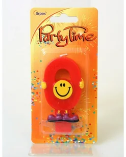 ARPEX Świeczka cyferka - buźka nr 0 - Urodziny dla dorosłych - miniaturka - grafika 3