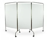 Meble i wyposażenie gabinetów medycznych - Juventas Parawan chromowany III PRCH3 - miniaturka - grafika 1