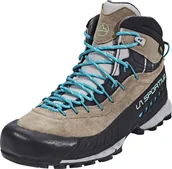 Buty sportowe damskie - La Sportiva TX4 GTX Mid Buty Kobiety, taupe/emerald EU 37,5 2021 Buty podejściowe 27F801608-37 - miniaturka - grafika 1