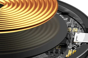 Baseus Ładowarka indukcyjna QI Simple 10W bezprzewodowa Czarna CCALL-AJK01 - Ładowarki do telefonów - miniaturka - grafika 8