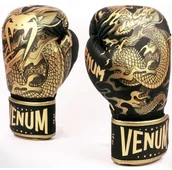 Rękawice bokserskie - Venum sklep RĘKAWICE BOKSERSKIE VENUM DRAGON'S FLIGHT BOXING GLOVES - BLACK/BRONZE - miniaturka - grafika 1