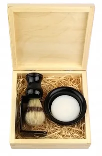 Zestaw Do Golenie - pędzel + maszynka +mydło - Zestawy kosmetyków męskich - miniaturka - grafika 4